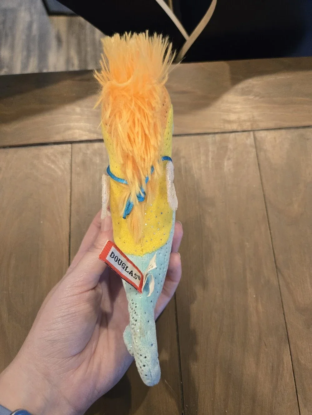 Douglas Blue & Yellow Plush Seahorse Stuffed Animal